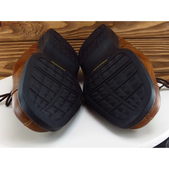 DOCKERS Sz 12 Derby Oxfords Brown Leather‎ Men Lace Up Medium (D, M) - Picture 11 of 11